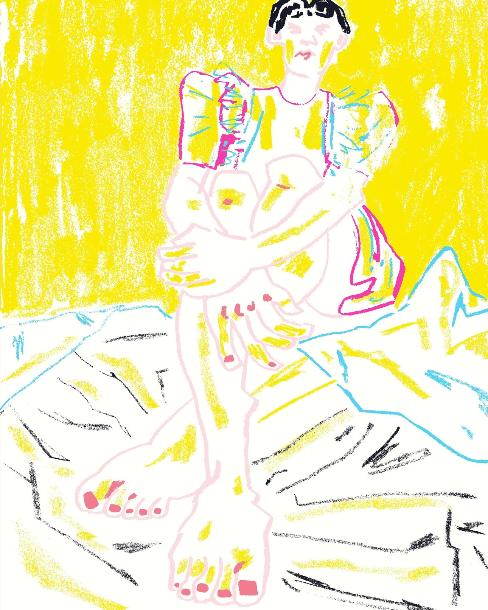The Girl In The Yellow Dress