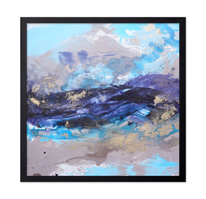 Blue Ocean Abstract Painting