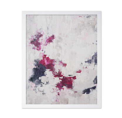 Expressionist Pink Abstract