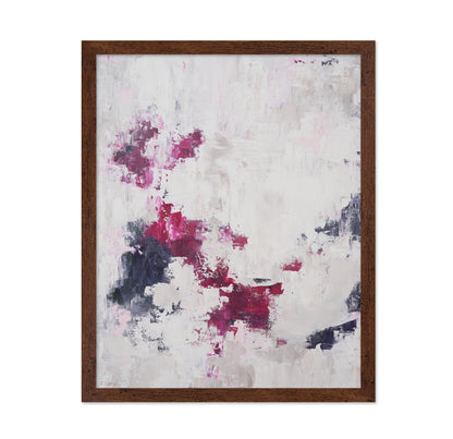 Expressionist Pink Abstract