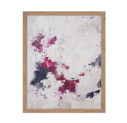 Expressionist Pink Abstract