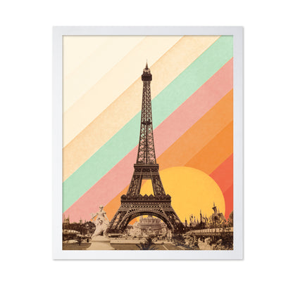 Eiffel Tower Rainbow