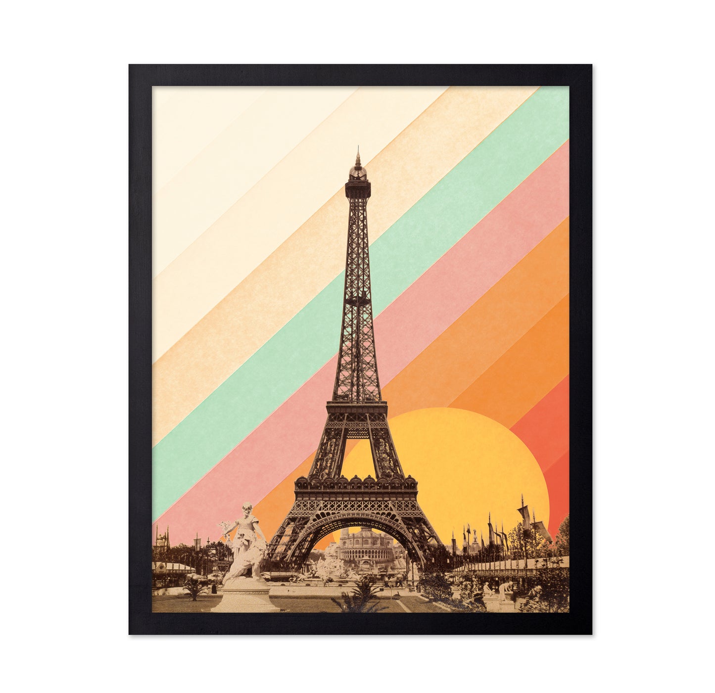 Eiffel Tower Rainbow