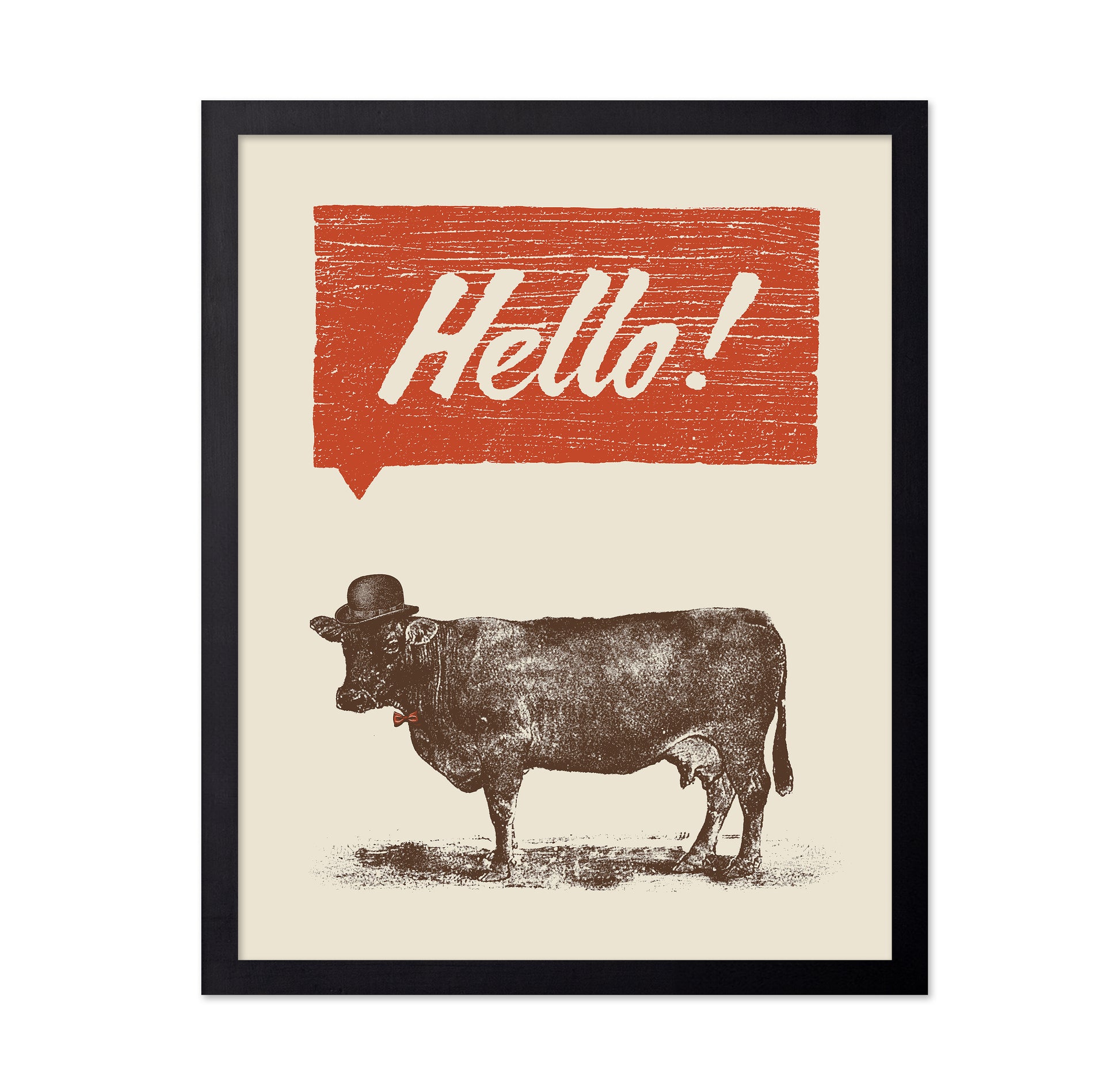 Hello Mr Cow