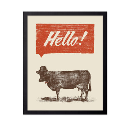 Hello Mr Cow