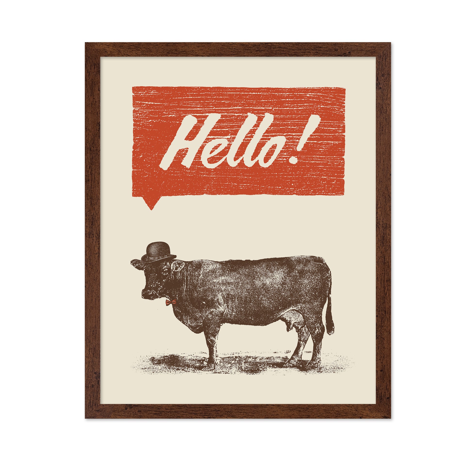 Hello Mr Cow