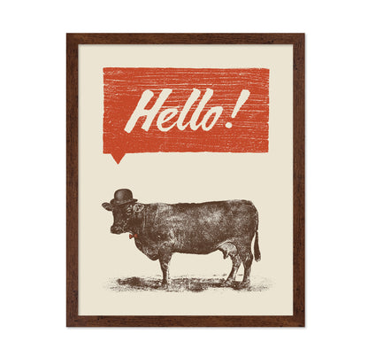 Hello Mr Cow