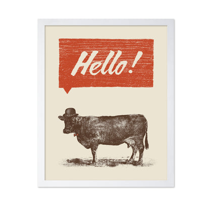 Hello Mr Cow