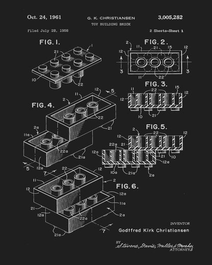 Toy Brick Blueprint