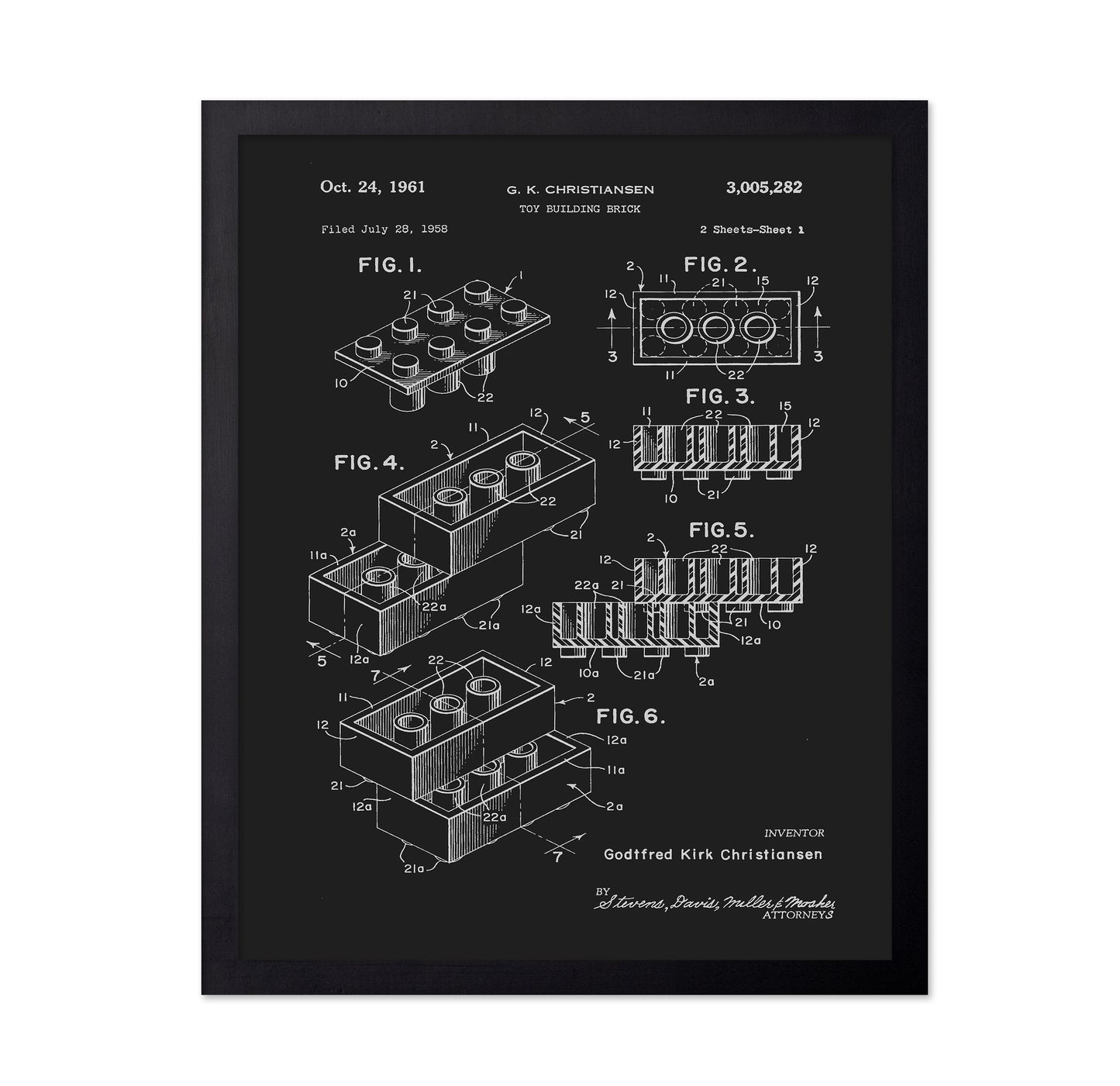 Toy Brick Blueprint