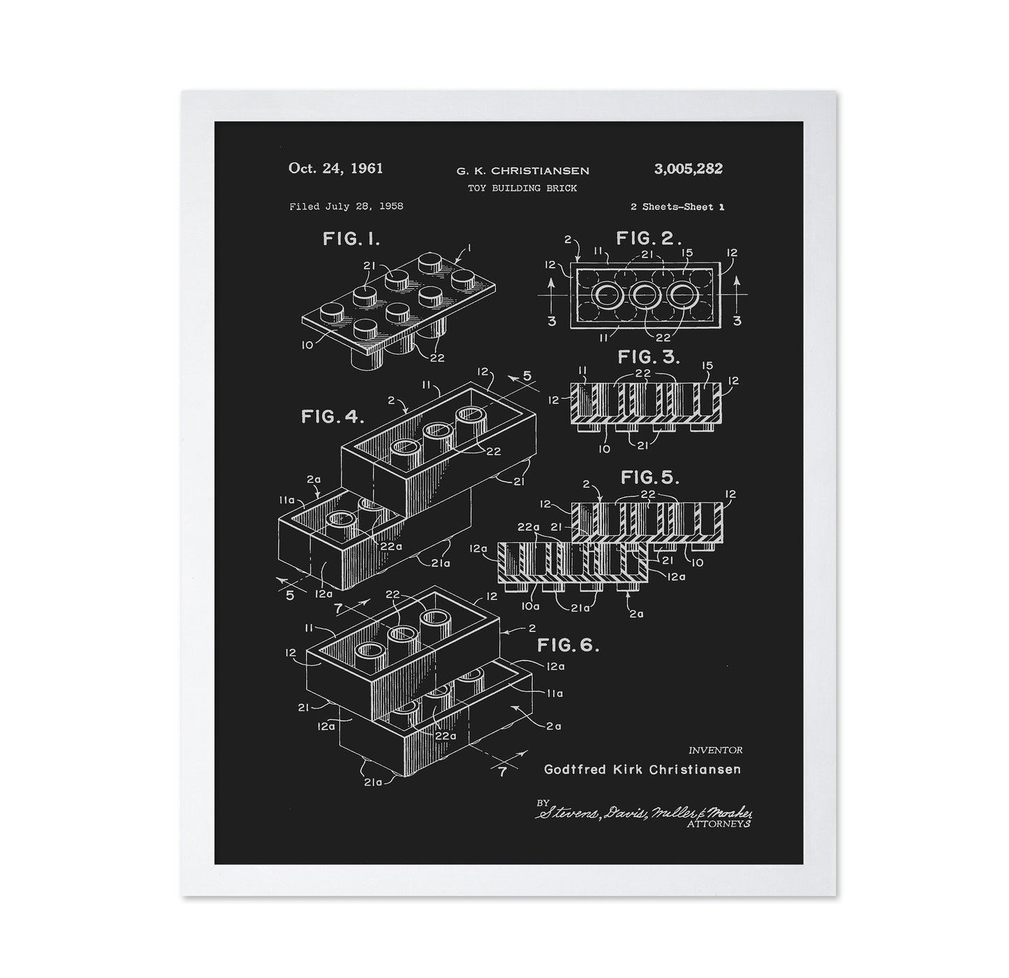 Toy Brick Blueprint