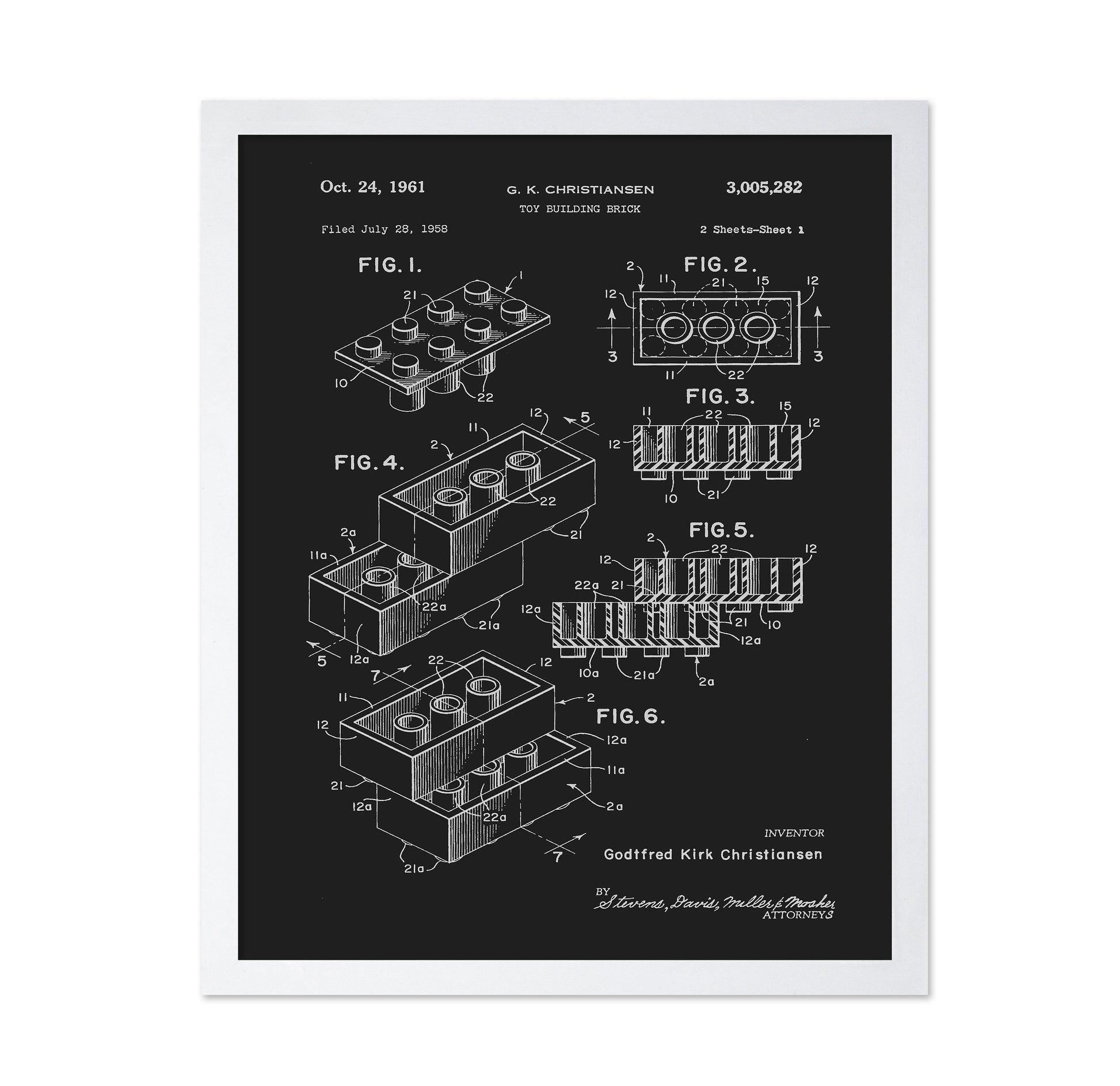 Toy Brick Blueprint