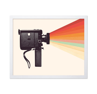 Movie Camera Rainbow