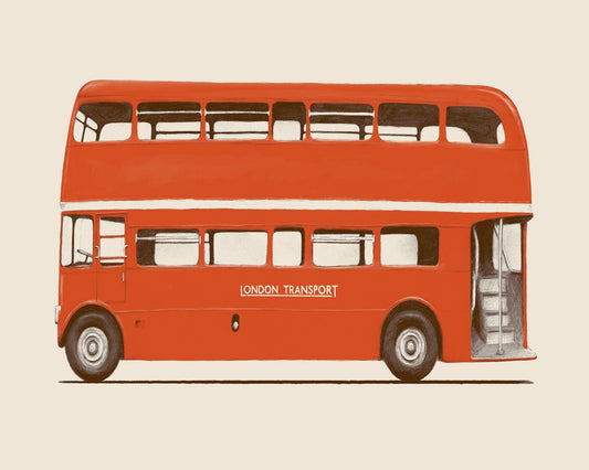 Red English Bus