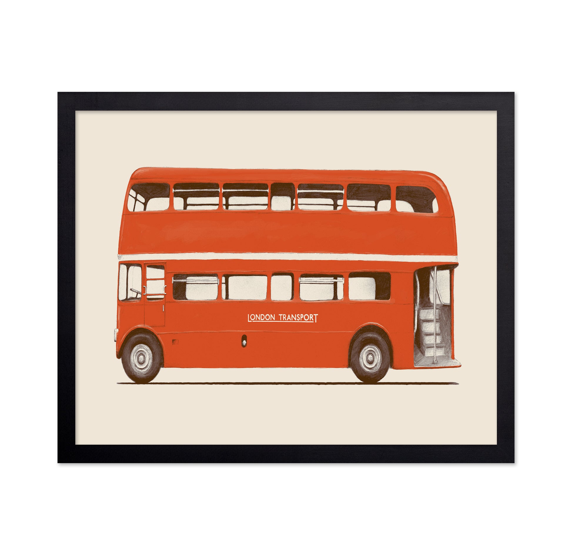 Red English Bus