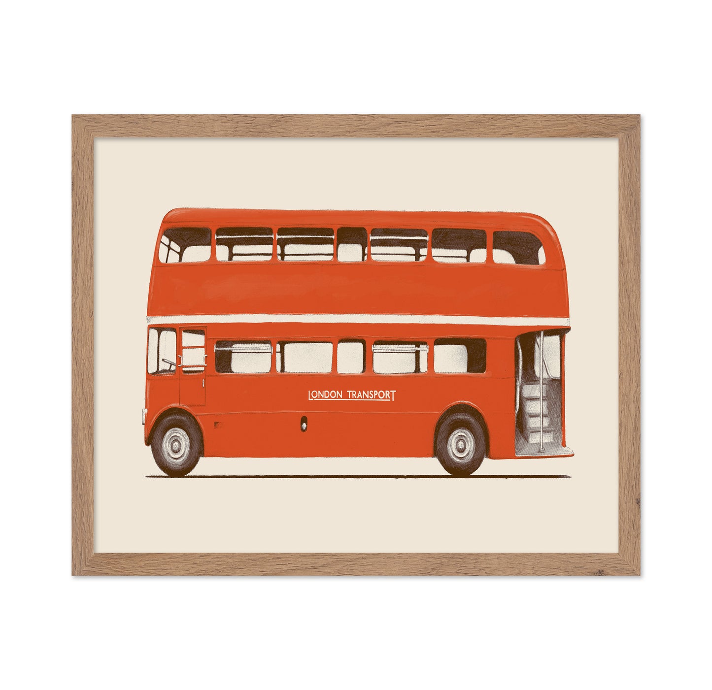 Red English Bus