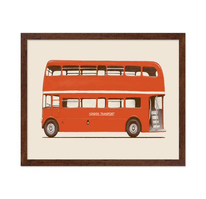 Red English Bus