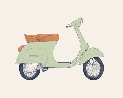 Motorcycles Vespa