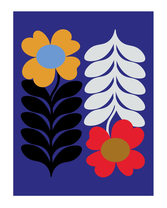 Flowers Blue