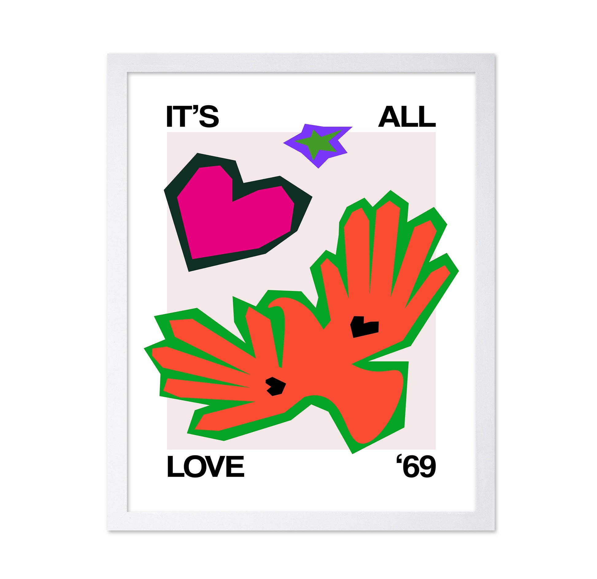 It's All Love '69 Bird Orange
