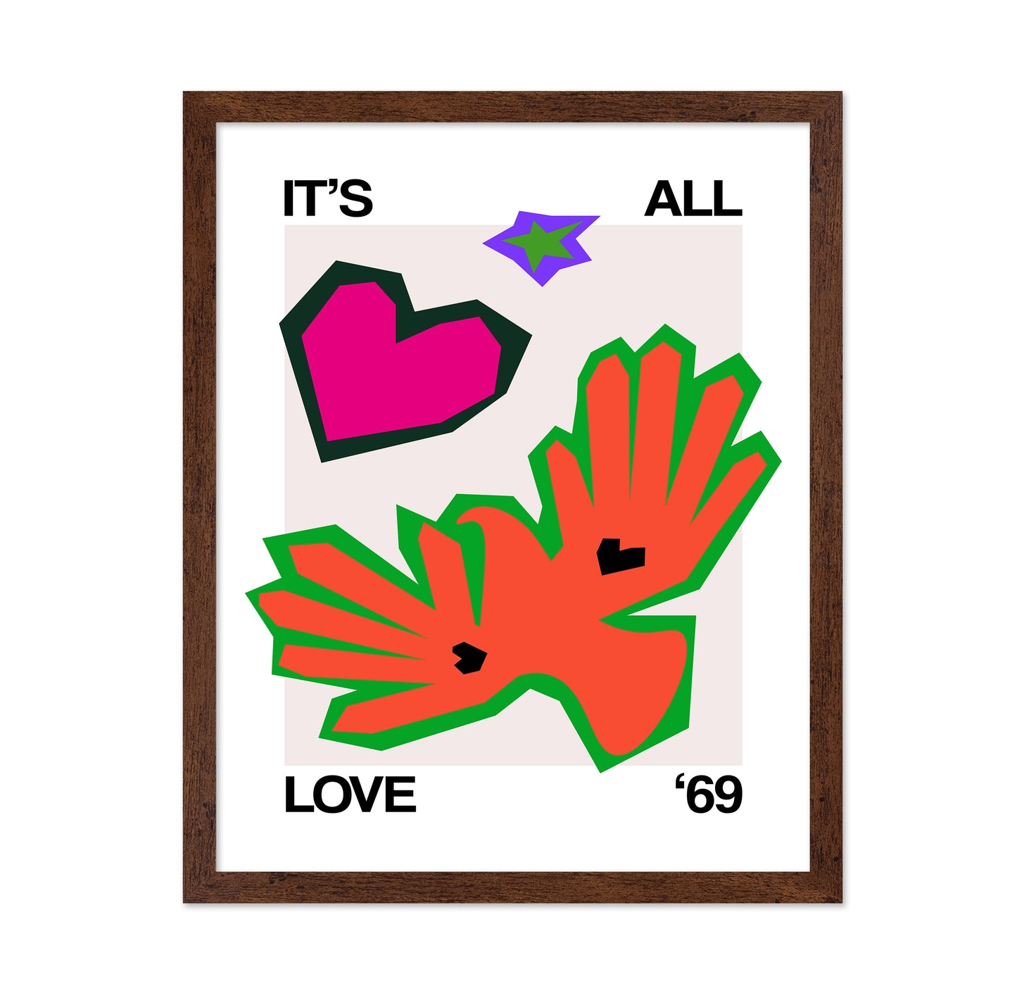 It's All Love '69 Bird Orange