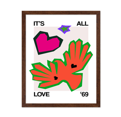 It's All Love '69 Bird Orange