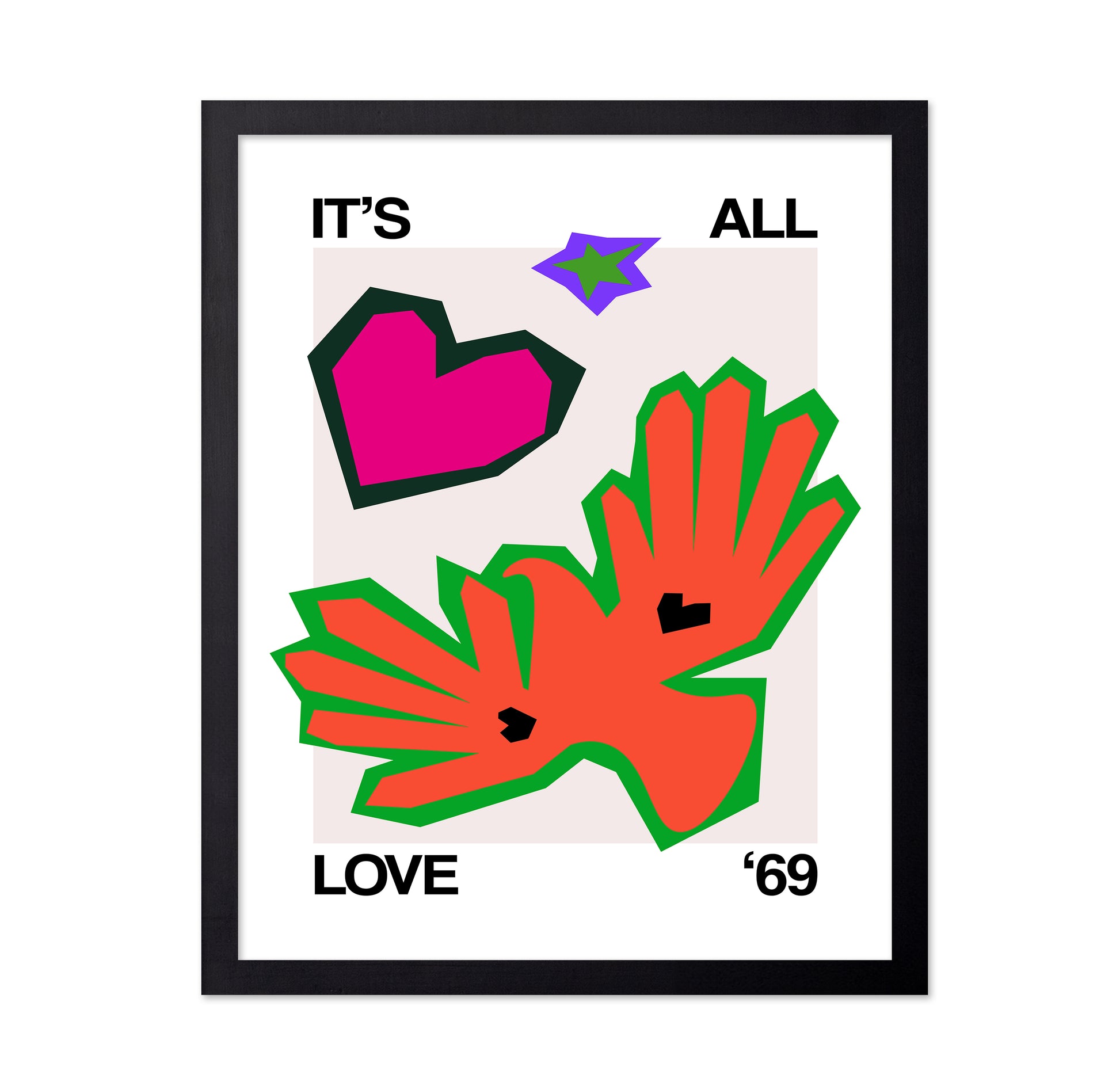 It's All Love '69 Bird Orange