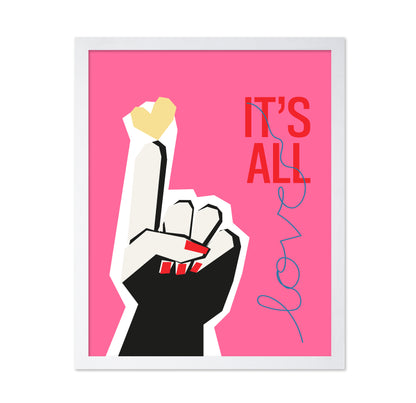 It'S All Love Hand Pink
