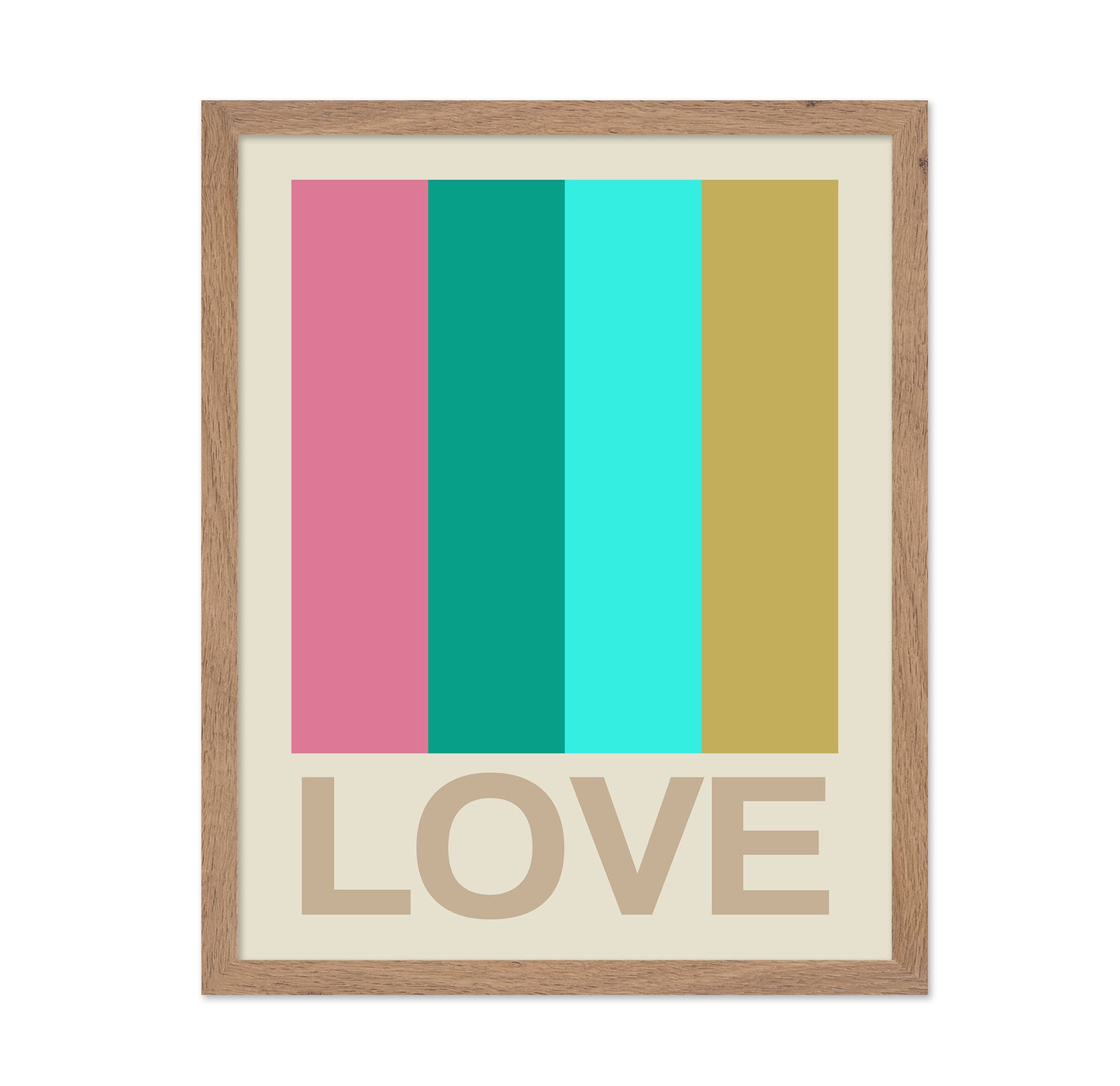 Retro Stripe Love Citrus