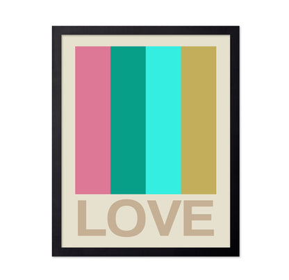 Retro Stripe Love Citrus