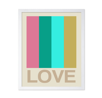 Retro Stripe Love Citrus