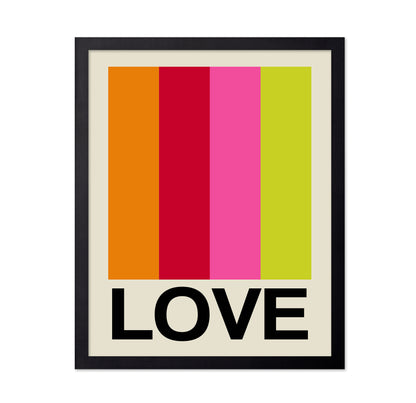 Retro Stripe Love Fruit