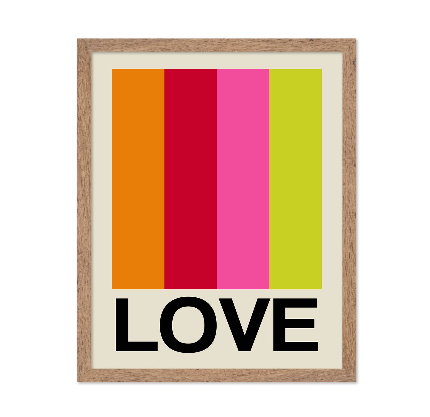 Retro Stripe Love Fruit