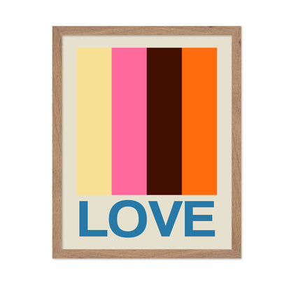 Retro Stripe Love Summer Fruits