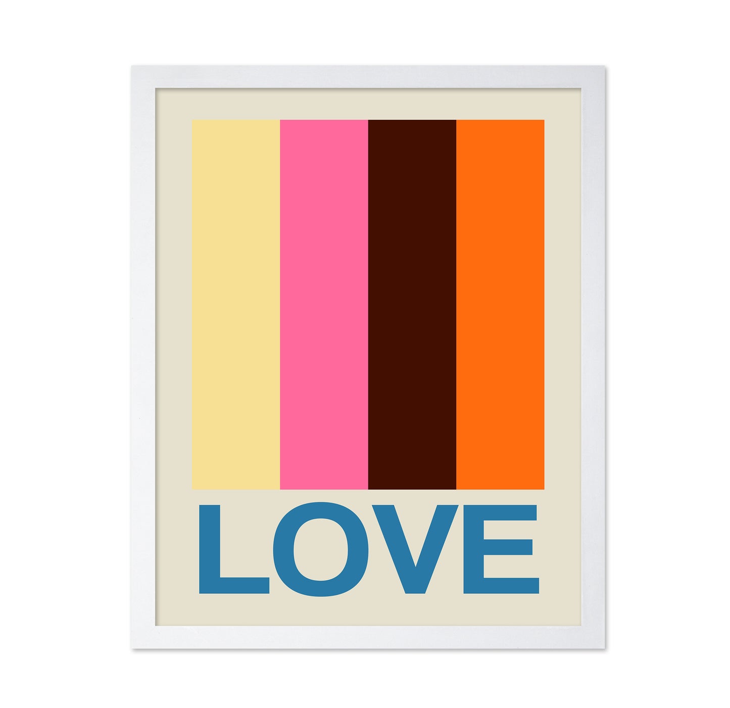 Retro Stripe Love Summer Fruits