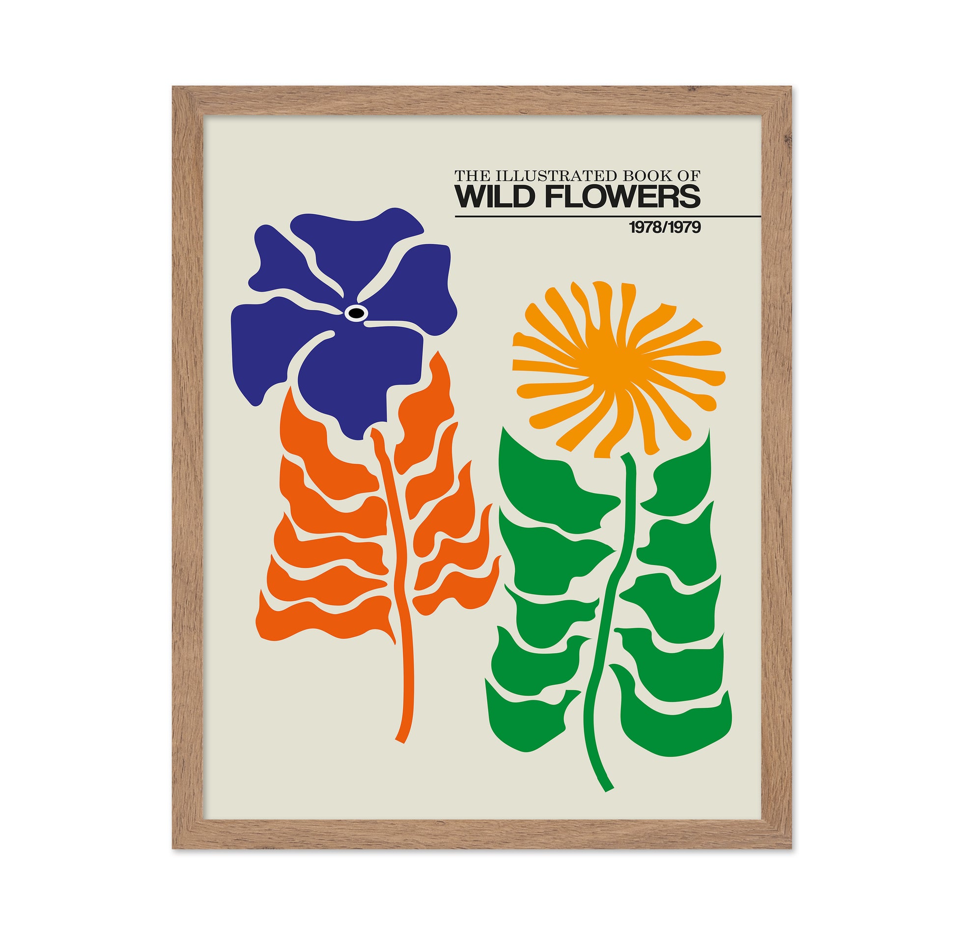 The Illustrated Book Of Wild Flowers Vol.2 Greige