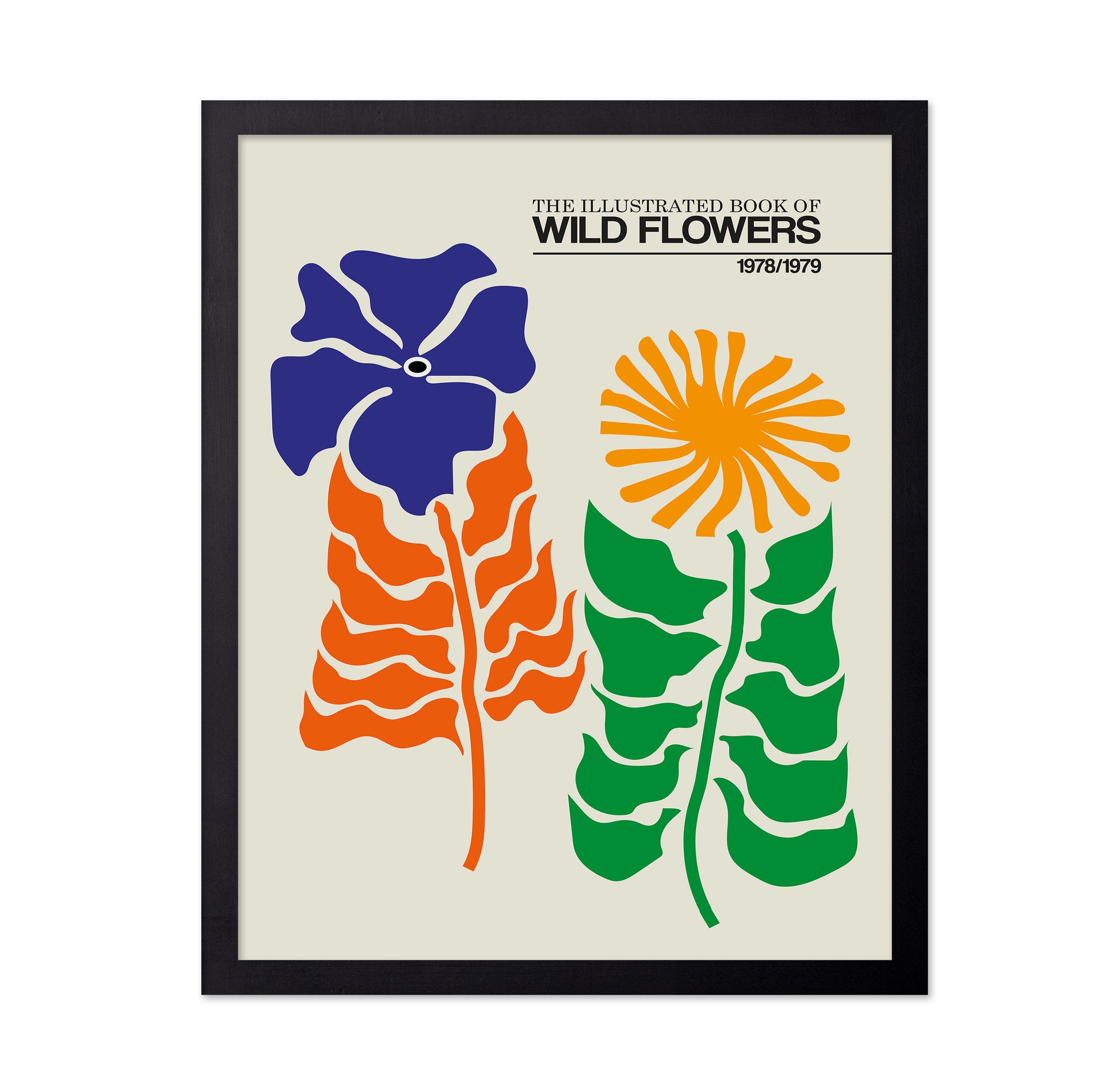 The Illustrated Book Of Wild Flowers Vol.2 Greige
