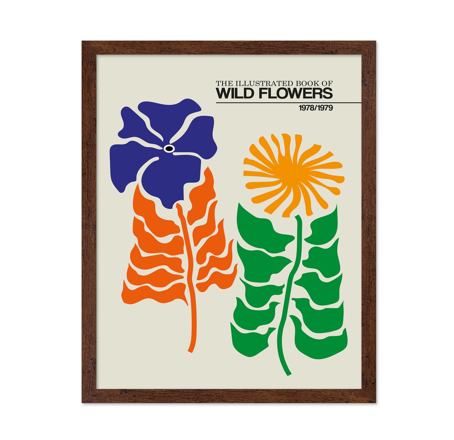 The Illustrated Book Of Wild Flowers Vol.2 Greige