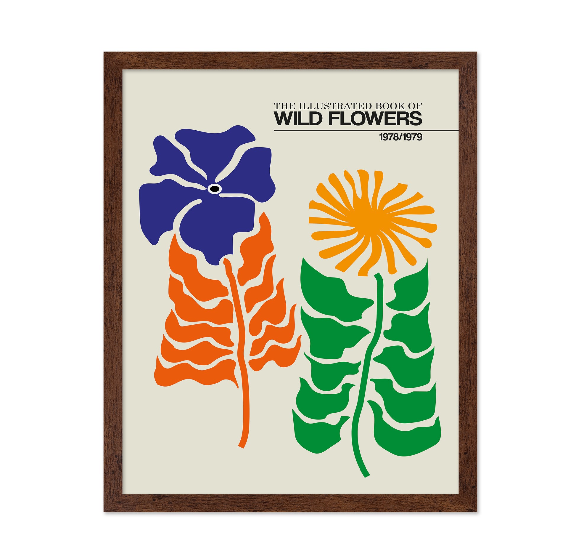 The Illustrated Book Of Wild Flowers Vol.2 Greige