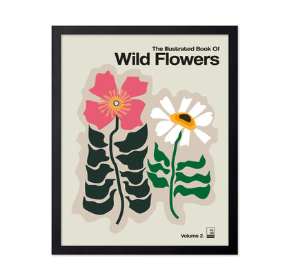 The Illustrated Book Of Wild Flowers Vol.2 Grey