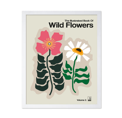 The Illustrated Book Of Wild Flowers Vol.2 Grey