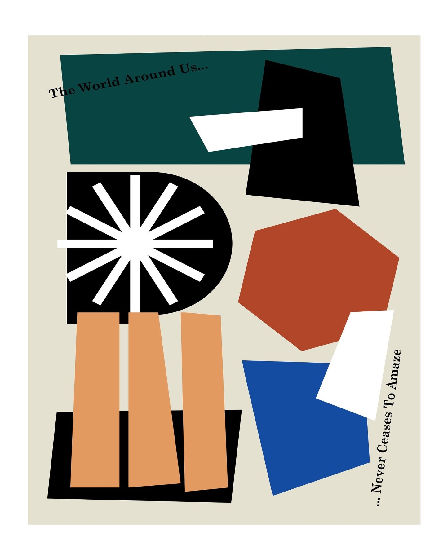 The World Around Us Greige No 1