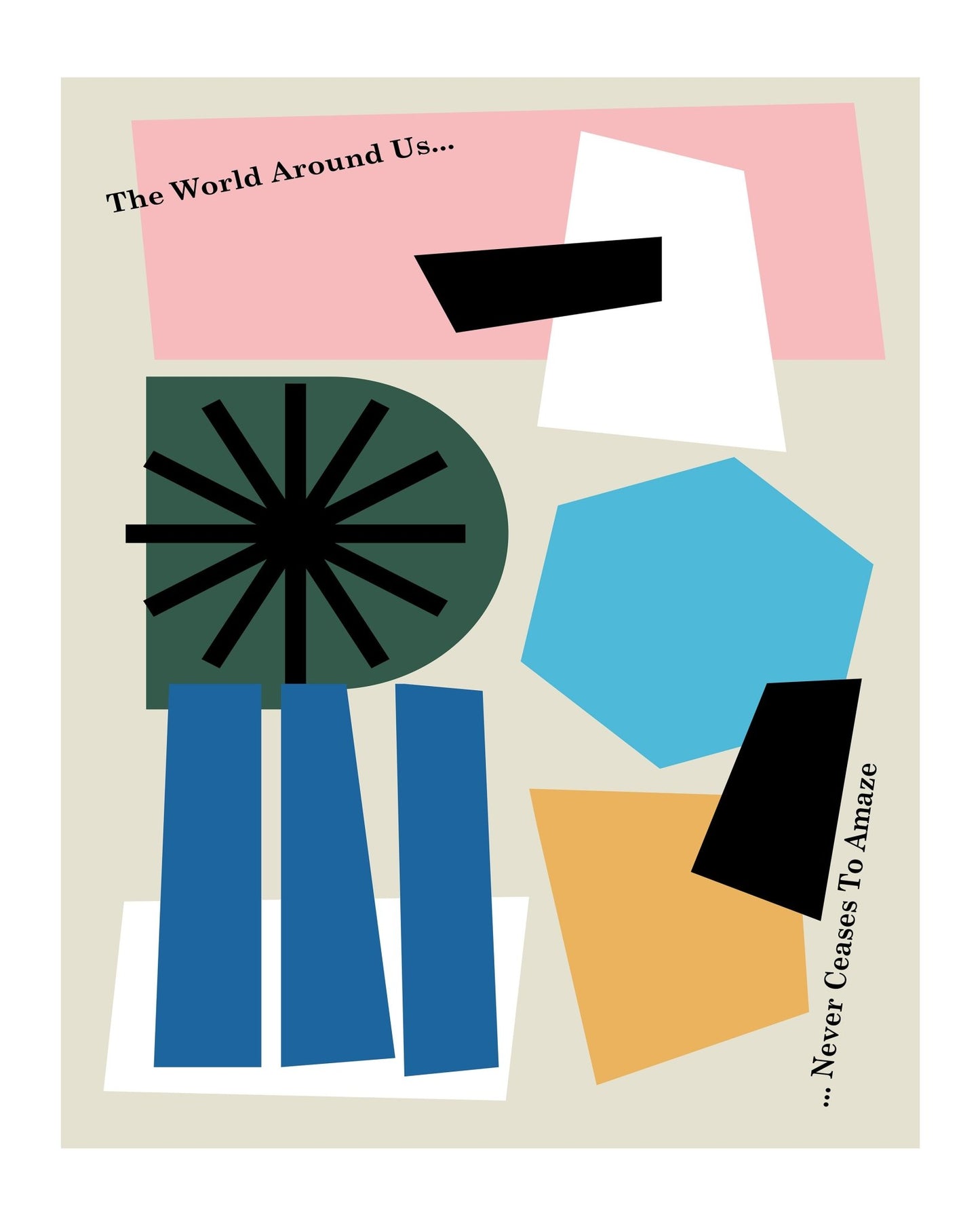 The World Around Us Greige No 2