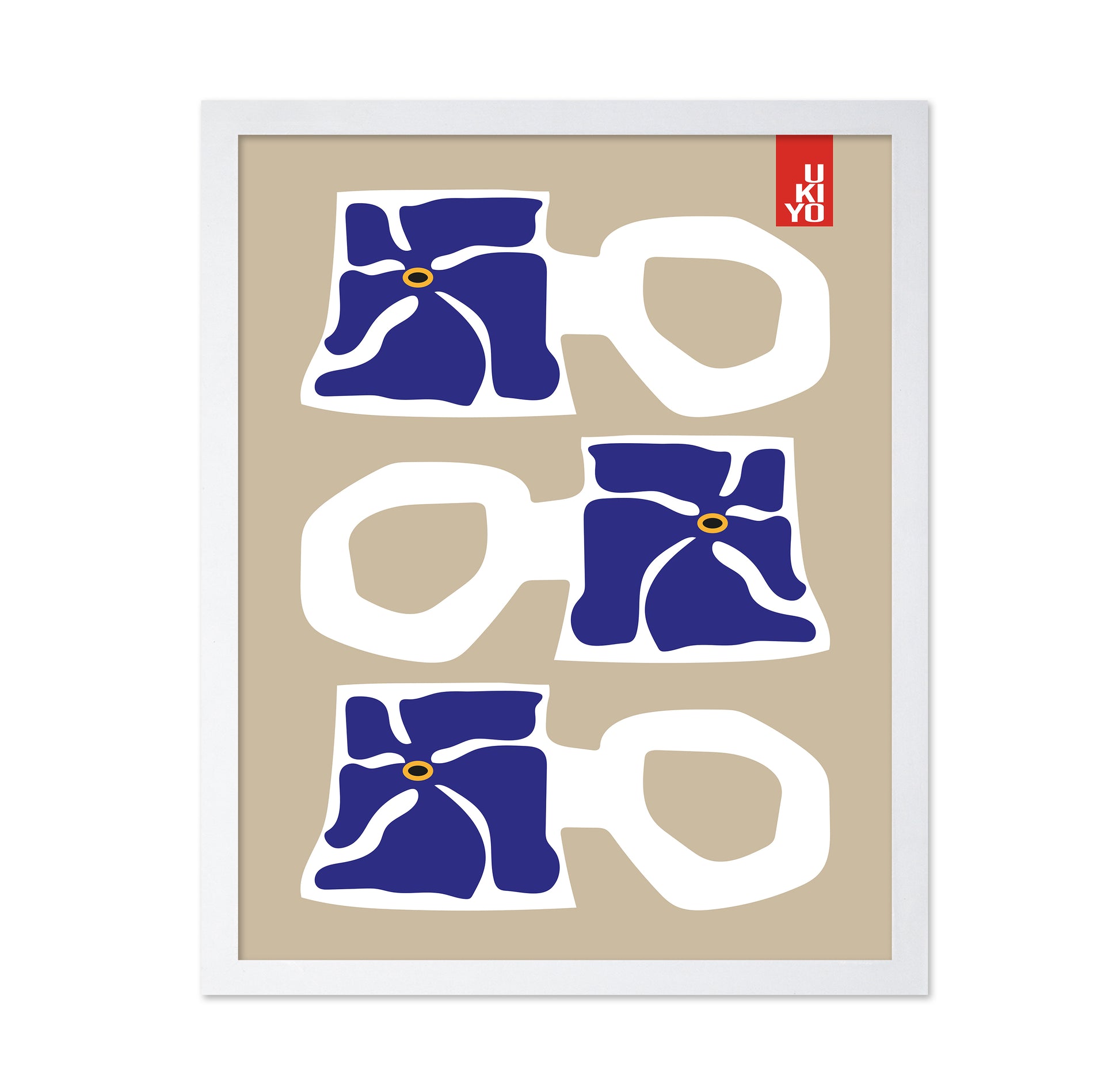 Ukiyo Mug Blue
