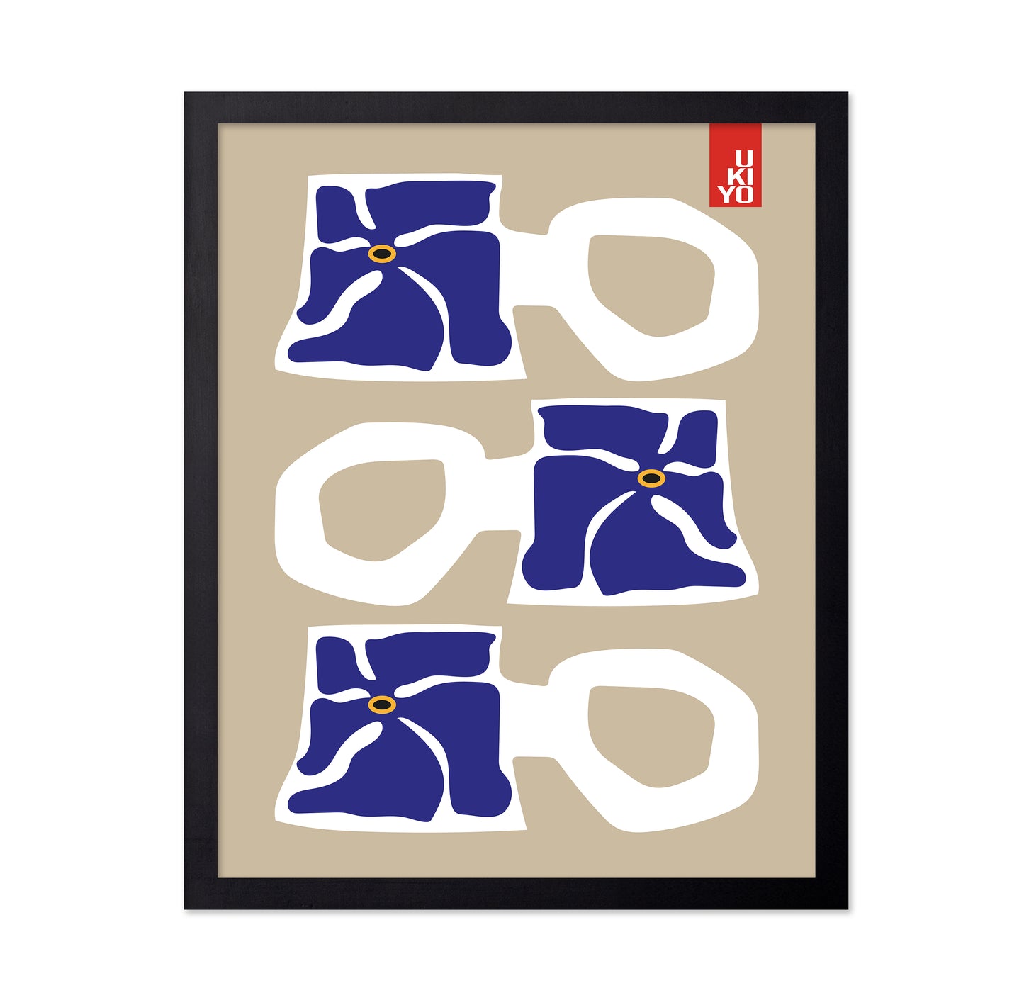 Ukiyo Mug Blue