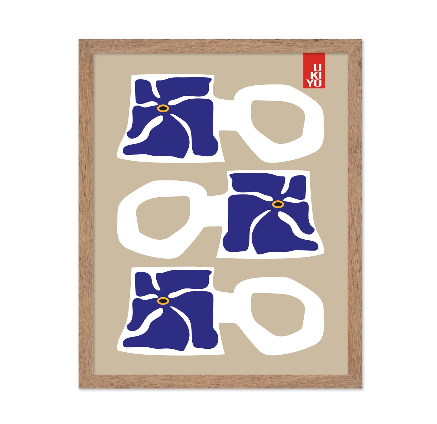 Ukiyo Mug Blue