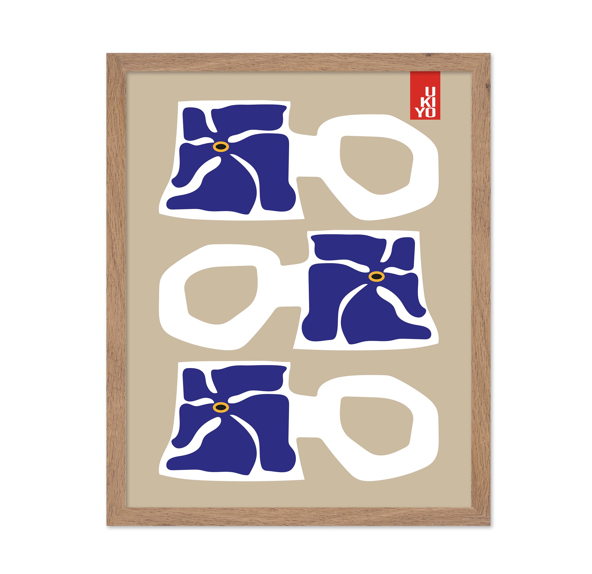 Ukiyo Mug Blue