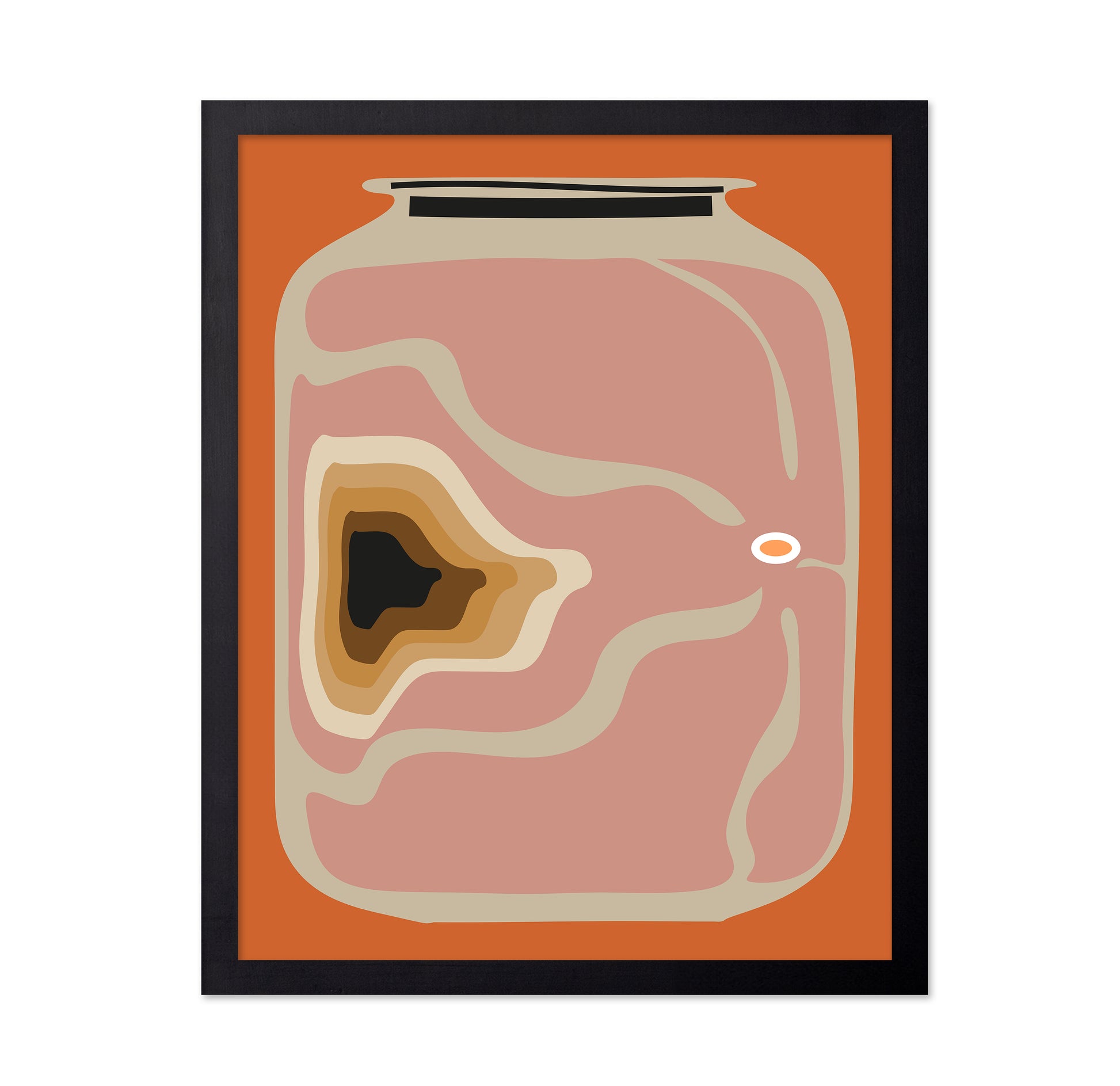 Ukiyo Vase Peach