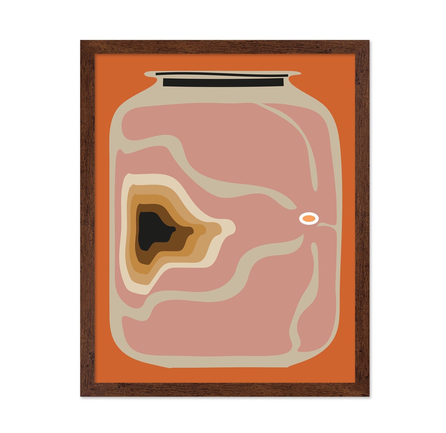 Ukiyo Vase Peach