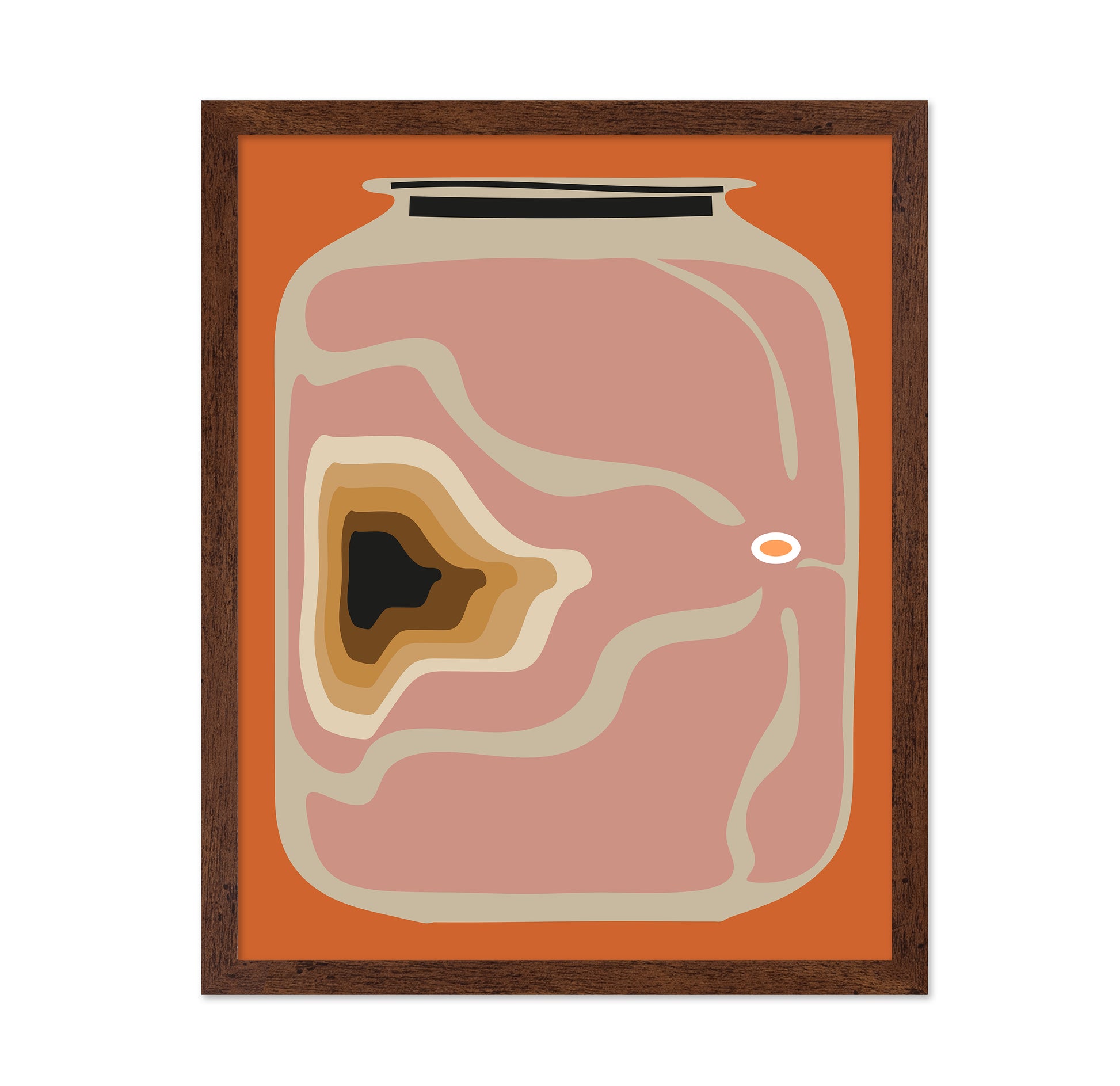 Ukiyo Vase Peach